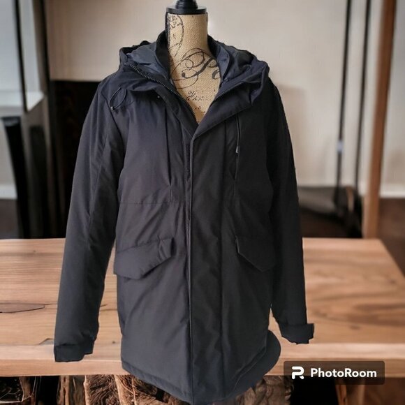 MICHAEL STRAHAN MSX Hooded Lightweight Navy Jacket- S - Picture 1 of 9